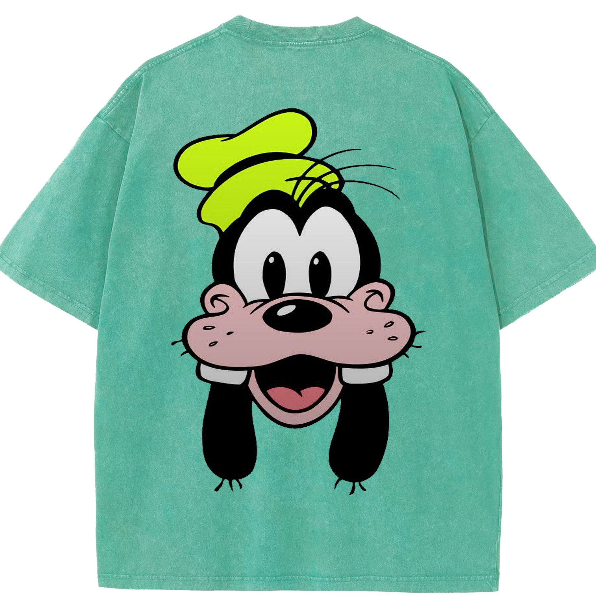 （画像用） ミッキーマウス Mickey Mouse 綿100% ヴィンテージ風 半袖Tシャツ（背面プリント）